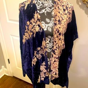 Velvet kimono